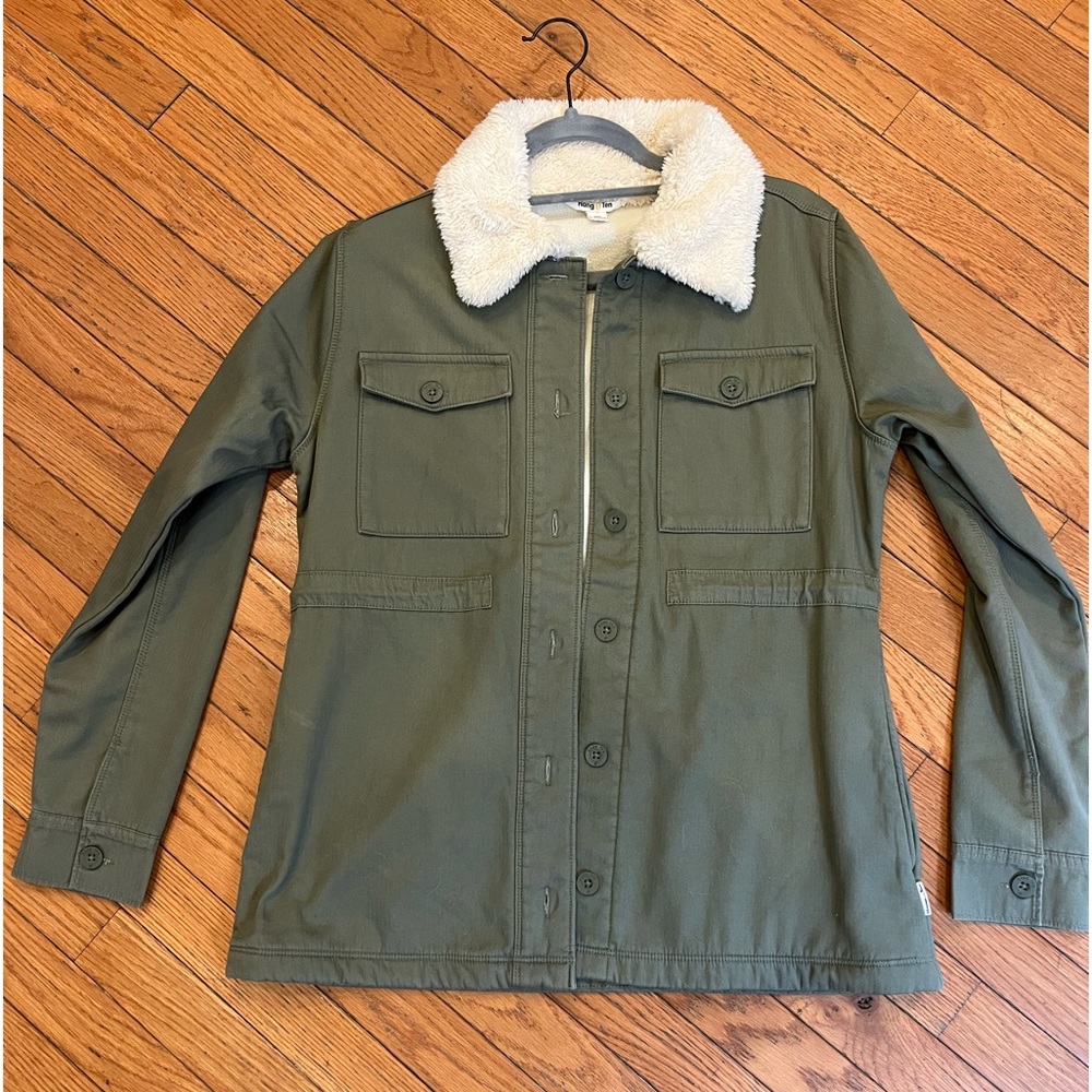 Jacket - Hang Ten - Cargo style Olive size S